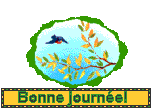 Gif animé bonne journée